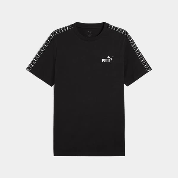 PUMA ess tape T-shirt sort