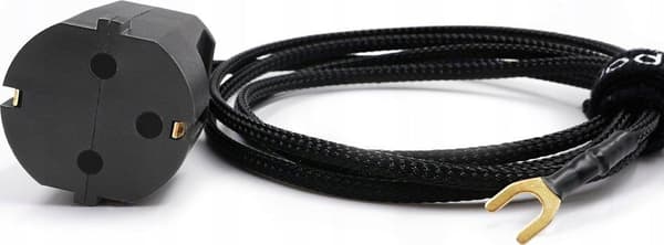 Melodika MDG30 jordkabel 3 meter sort