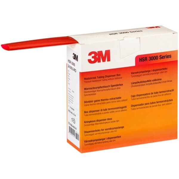 3M HSR 3000 röd krympslang 5m