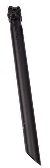 Ergotec Viper sadelpind Aluminium 400 mm sort