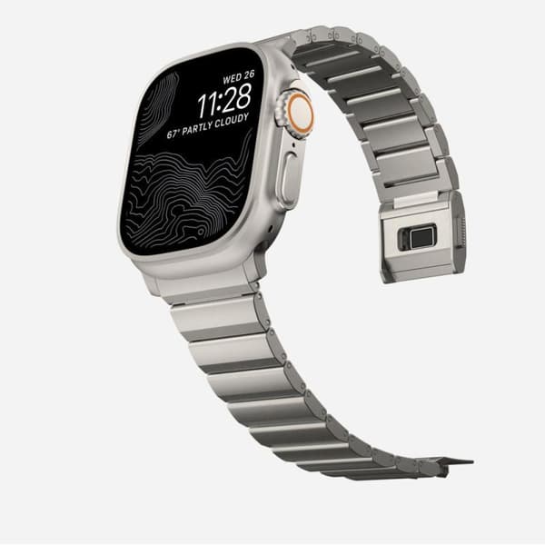Tech-Protect SteelBand titanium sølv 42/49 mm