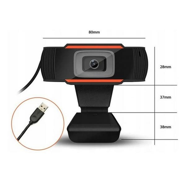 duxo webcam-x13 1080p musta