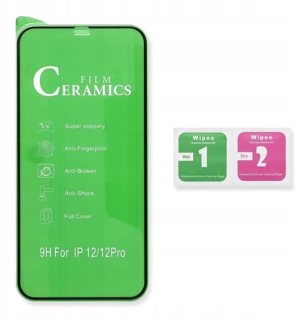 oem 5d full glue ceramic glass musta