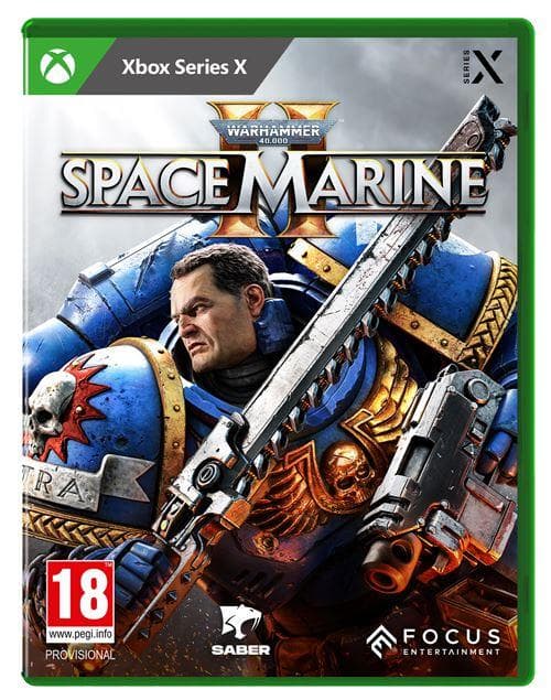 Focus Warhammer 40,000: Space Marine 2 noir