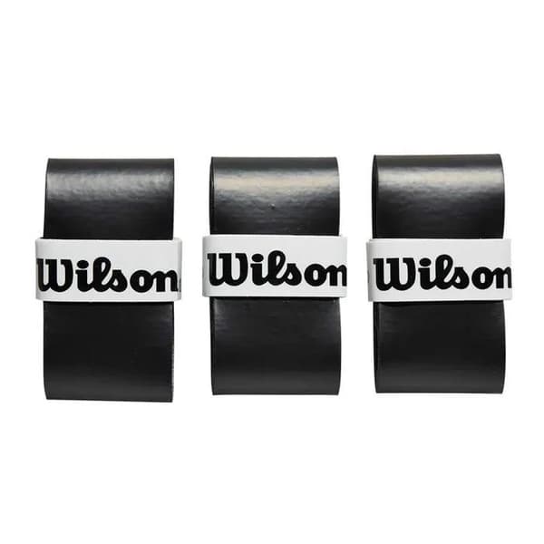 Wilson Profile Padel Overgrip Musta 3 Pakkaus