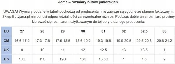 Joma top flex jr 26 musta