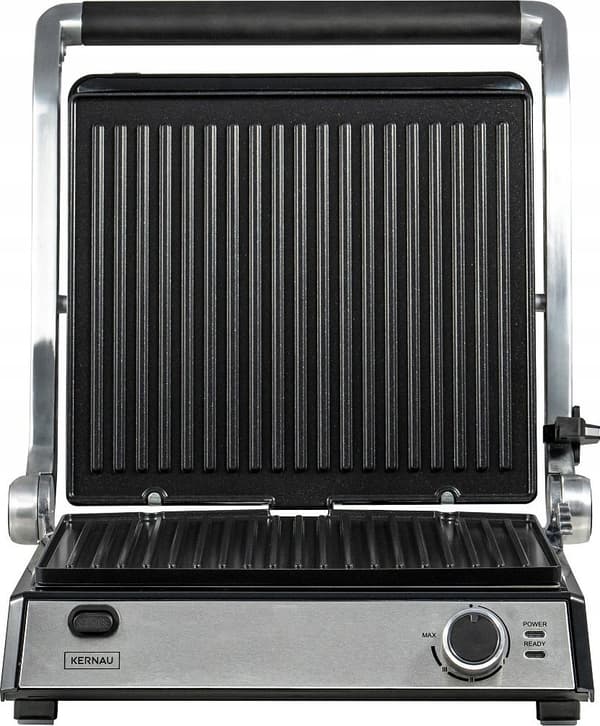 Kernau KSG 251 S elektrisk grill 2000W rustfrit stål/sort