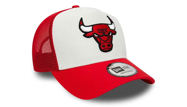 New Era A-Frame Chicago Bulls Cap rød