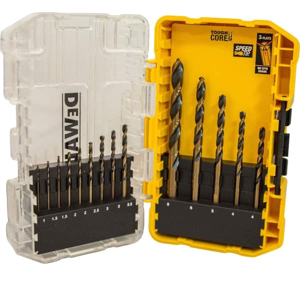 DeWalt dt70727-qz borbits sæt sort/guld 14 dele