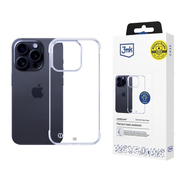 3MK just20g Clear Case Transparent för iPhone 13 Pro Max