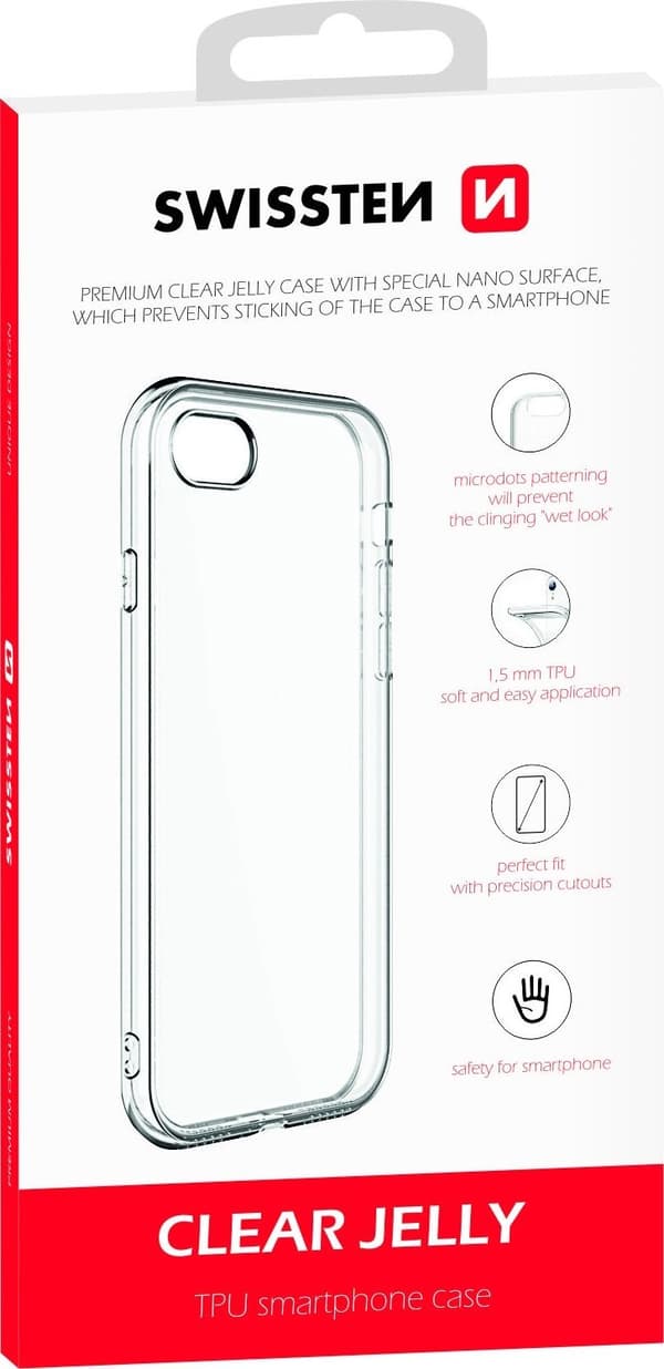 Swissten Clear Jelly Case Läpinäkyvä