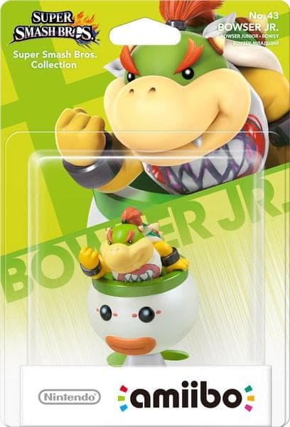 Nintendo Bowser Junior -figuuri monivärinen