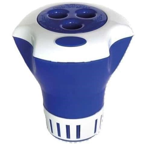 BSI klor dispenser med termometer blå/vit