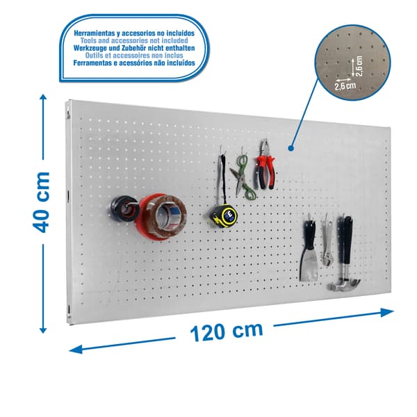 Simonrack panelclick 1200x400 galvaniserad