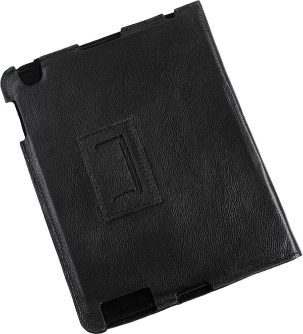 quer tabletin suojakotelo Apple iPad 2 musta nahka