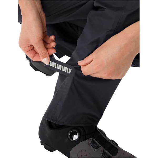 Vaude Drop Pants II Vandtætte Sorte Damebukser