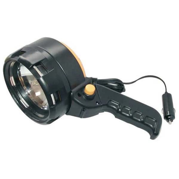 Euromarine Manual Halogen Flashlight Silver