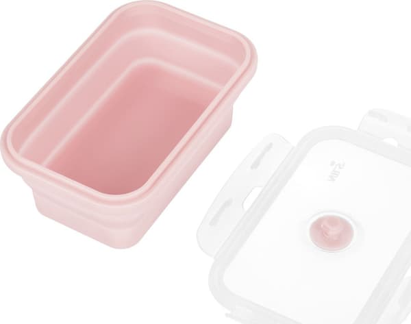 Nils Camp nc4105 foldbar lunchlåda rosa 500ml