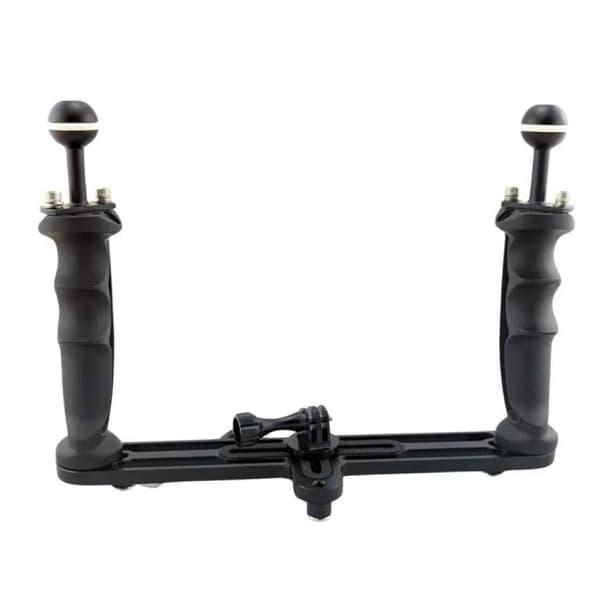 Kraken double ball-grip base Silver