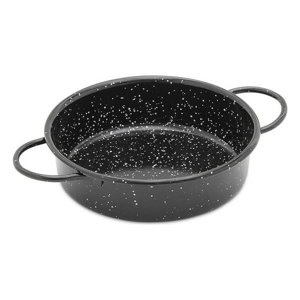Vaello enameled cooking pot 16cm with handles