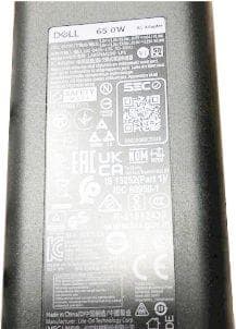 Dell USB-C adapter 65W sort