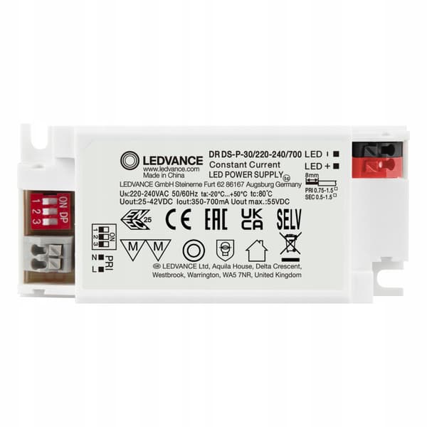 Ledvance ds-p-30 LED-driver hvid