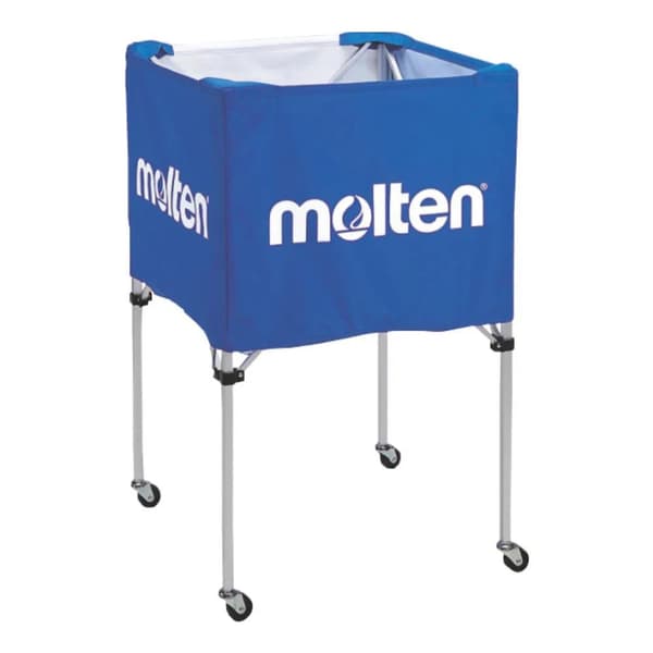 Molten BK0012-B Vogn til bolde blå og hvid