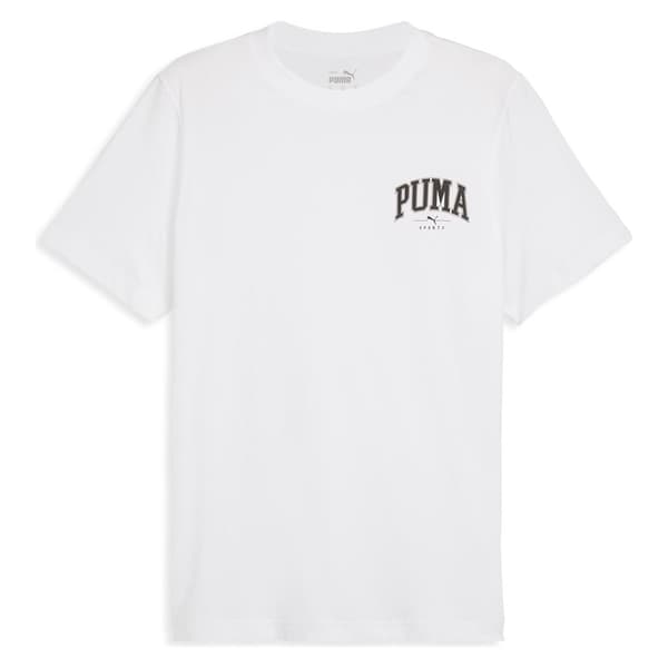 PUMA t-paita squad small graphic valkoinen
