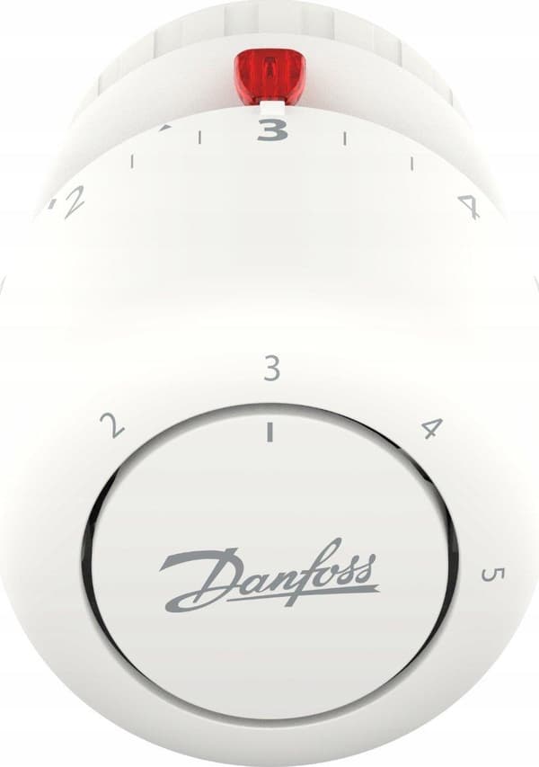 Danfoss Aero termostatisk hoved hvid RAL 9016