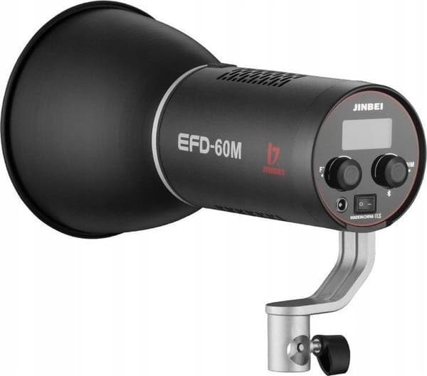 Jinbei EFD-60M LED-studiolampe 60W 5500K med Bluetooth og 9 lyseffekter