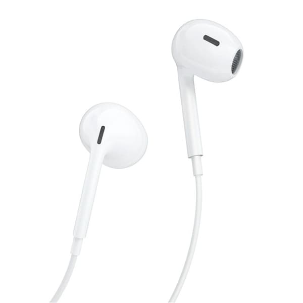 Dudao x14prol-w1 in-ear hörlurar Lightning vit