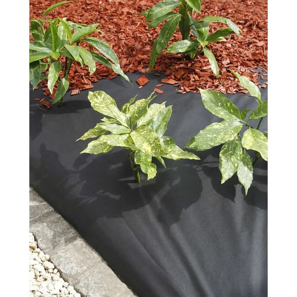 nature geotextile fabric weed control 120g/m² 1x10m sort