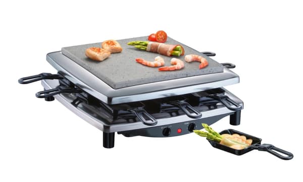 Steba rc 3 plus raclettegrilli 1450W musta