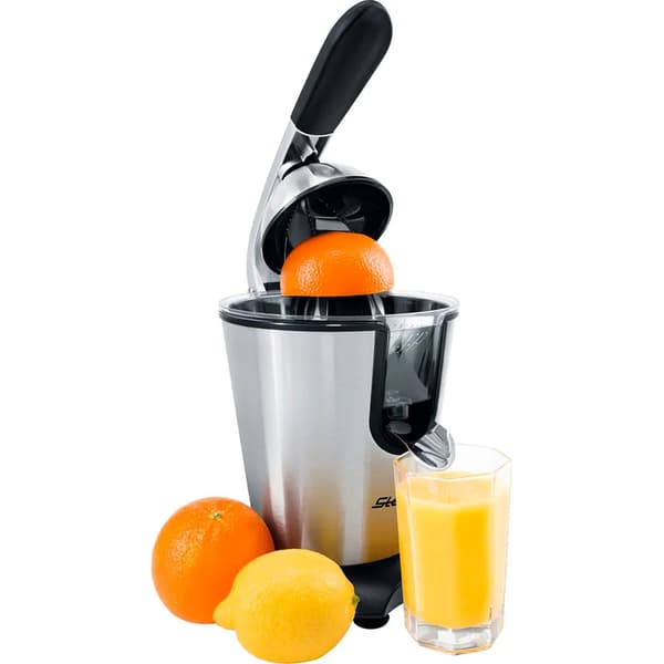 Steba ZP 2 elektrisk citruspresser i rustfrit stål/sort