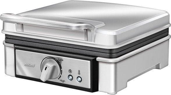 MPM mgo-13 vohvelirauta 1400 watt hopea