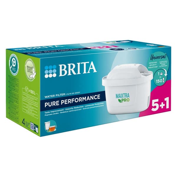 Brita MX+ Pro Pure Performance Vedenpuhdistuspatruuna 5+1