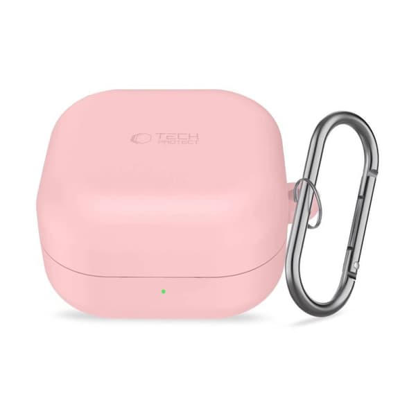 Tech-Protect Galaxy Buds 4 / 4 Pro Kotelo Pölyruusuisesta Silikonista