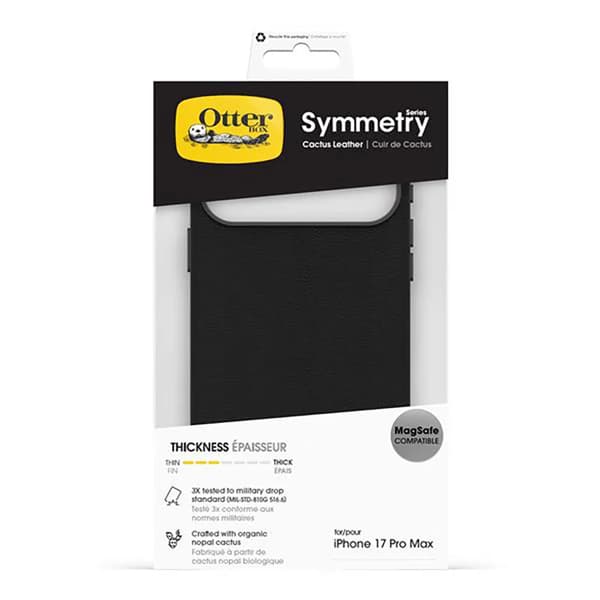 OtterBox Symmetry Cactus Leather iPhone 17 Pro Max Sort