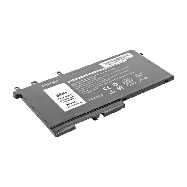 Mitsu BC/DE-E5580 Akun 3000 mAh 11,4 V musta