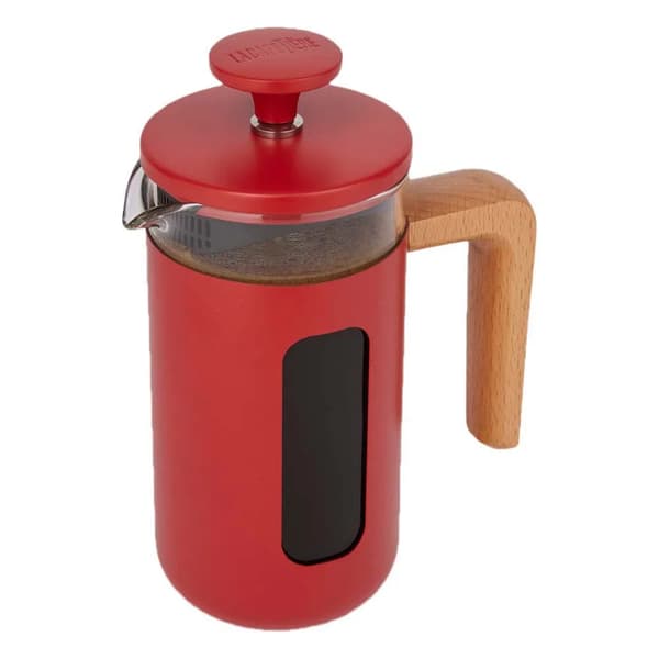 La Cafetière Pisa rød 3 kopper