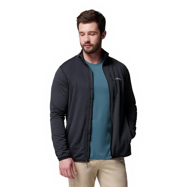 Columbia Essential Hike Grid Fleece Jacka Svart