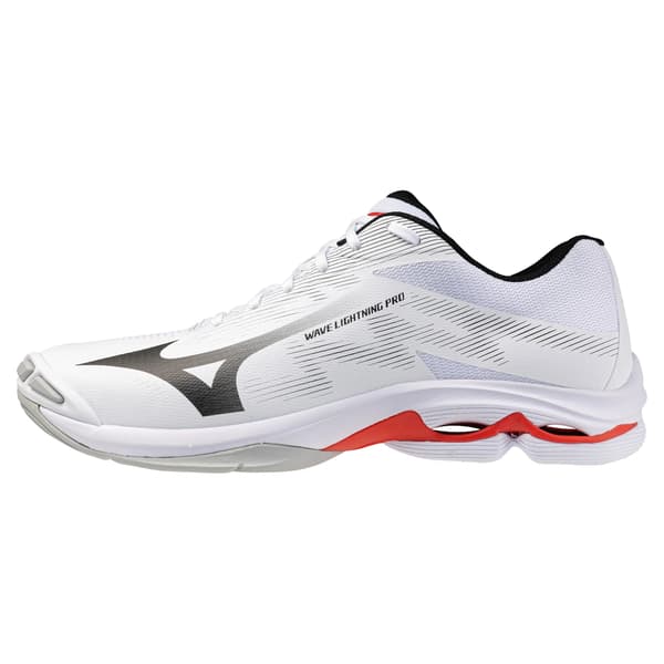 Mizuno wave lightning pro White/Black/Fiery Red