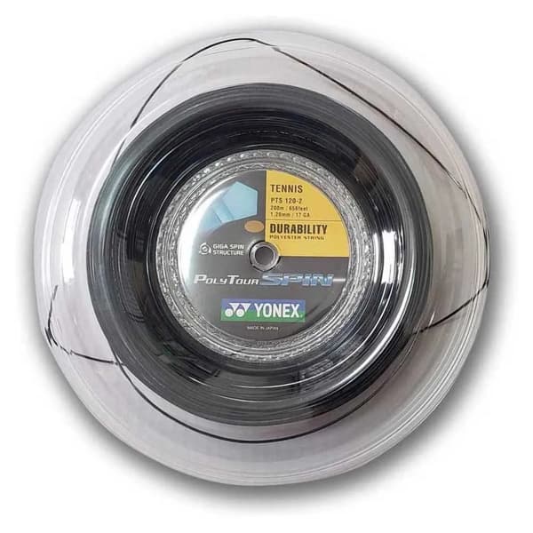 Yonex Poly Tour Spin 1.20mm 200m svart