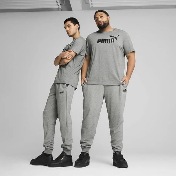 PUMA essentials no 1 logo slim fit harmaa