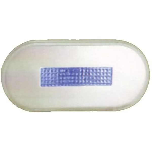 Golden Ship oval blue led light 20mA 12V