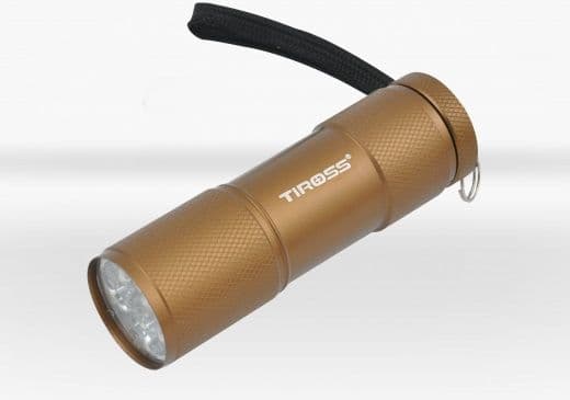 Tiross TS-733 9 LED lommelygte