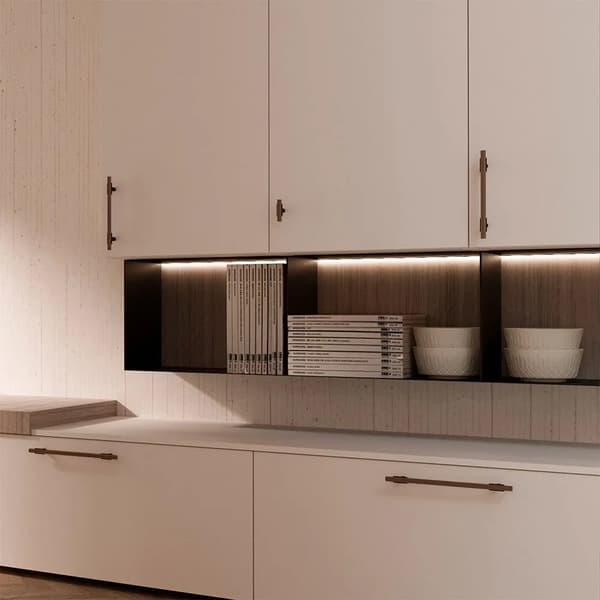 Emuca Riad møbelgreb Bronze 168mm 5-pak