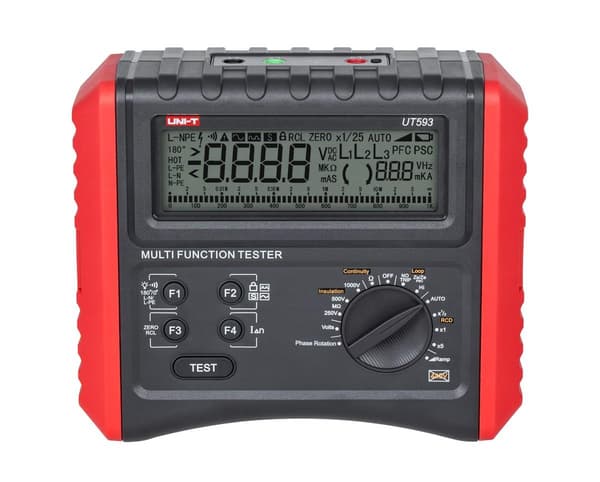 UNI-T ut593 multimeter Black/Red