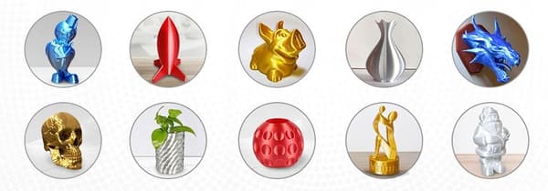 Creality CR-Silk PLA Filament (Sinivihreä)