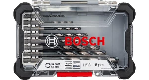 Bosch hss impact control porakonesovitin 8 osaa